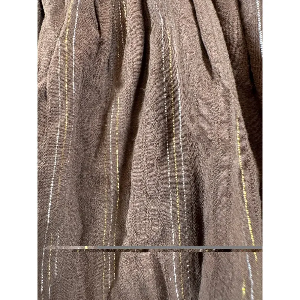 Gymboree Girls 2T Brown Smocked Safari Dress Giraffe Zebra Elephant Cotton